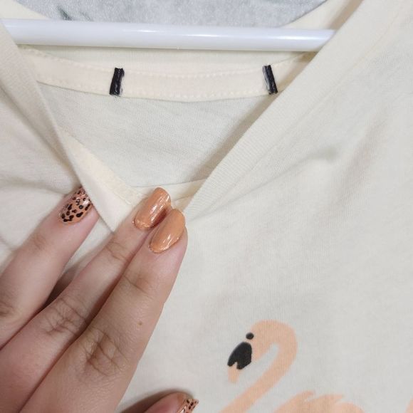 Wildfox Flamingo Travelers Tee Size S Graphic Tee Indie Sleaze - Picture 2 of 4